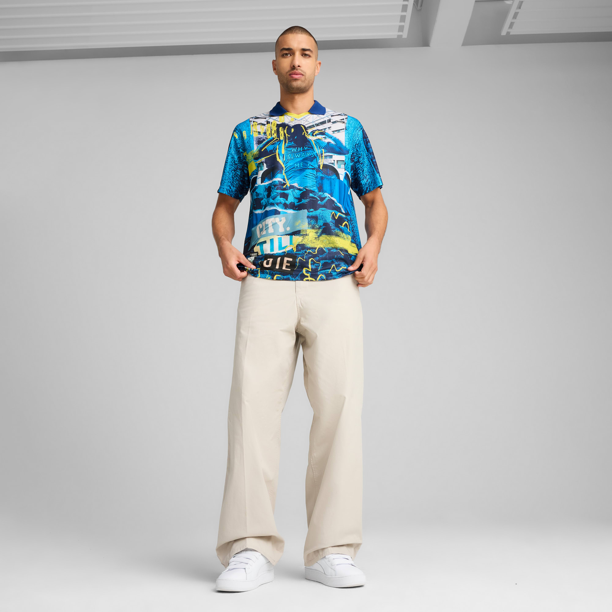 マンチェスター・シティ オフィシャルレトロシャツ PUMA公式】メンズ マンチェスターシティ FC FTBLNRGY+ レトロ